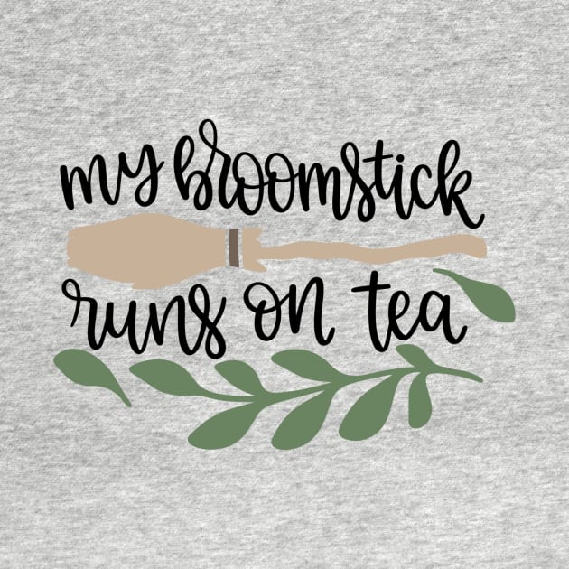 My Broomstick runs on Tea by Gretathee